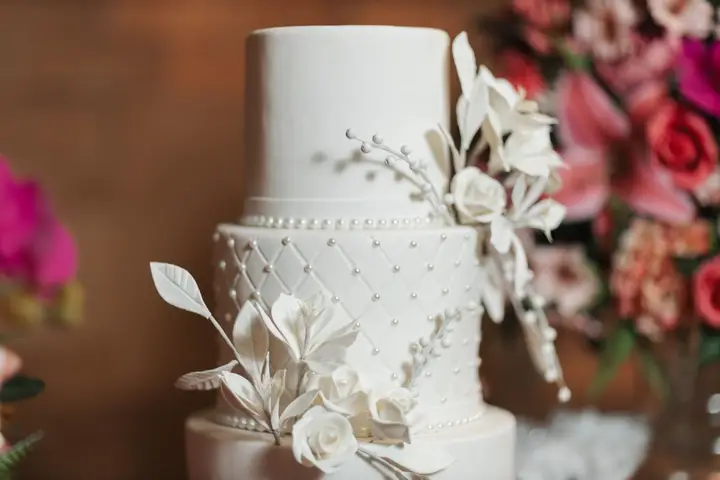 Celebration cake detail